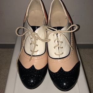 Forever 21 Oxford Color-blocked Pumps